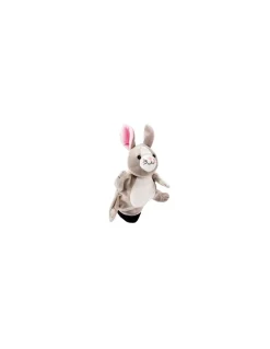 Peluche gant marionnette lapin