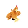 Peluche gant marionnette poule