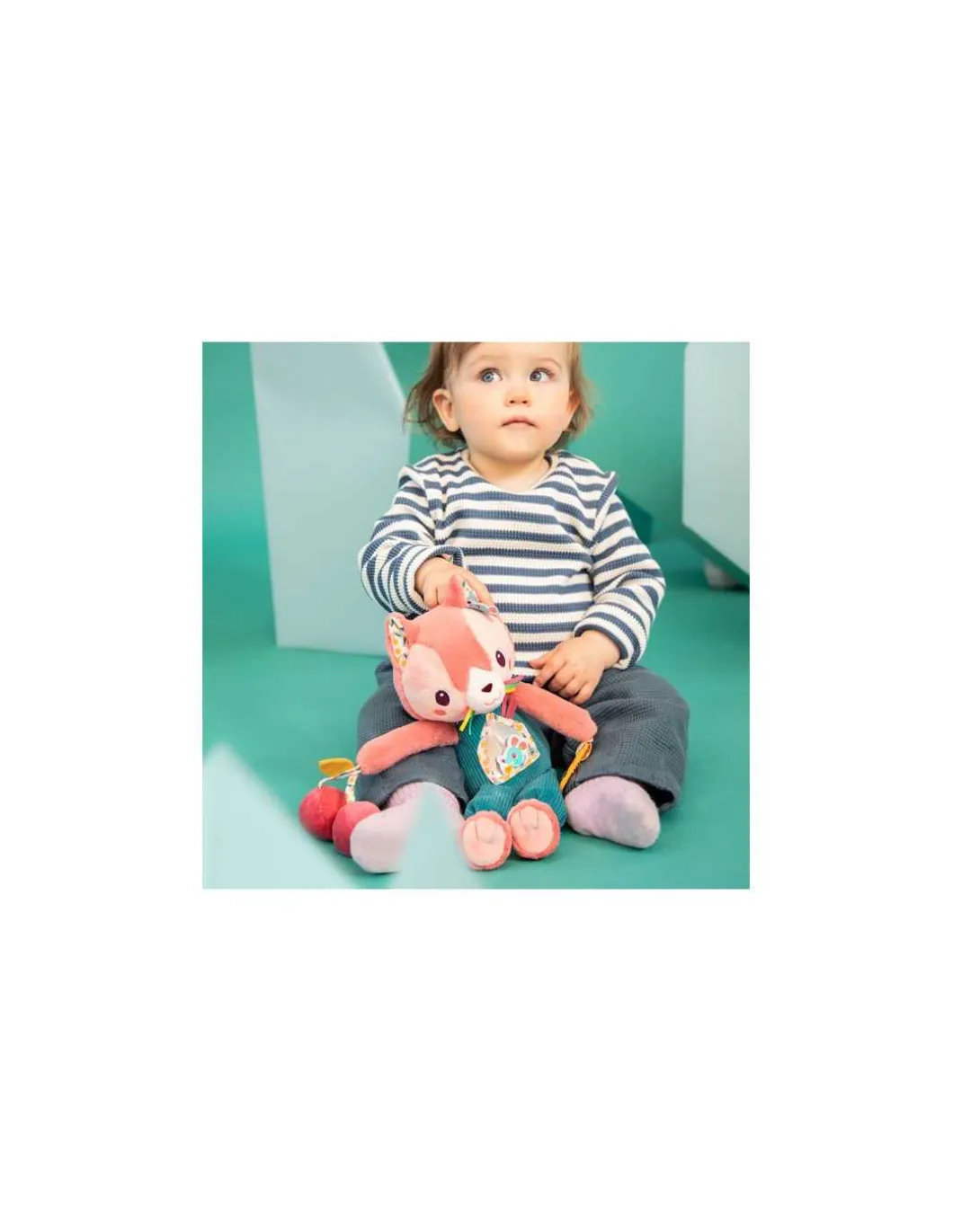 Peluche Jeanne chat multi-activités - Lilliputiens