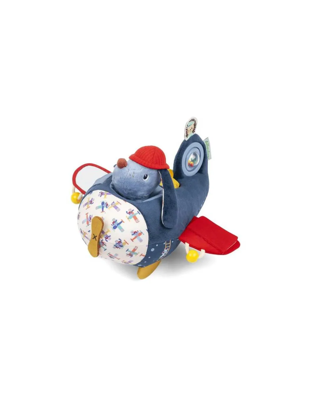 Peluche Jules avion d'activités - Lilliputiens