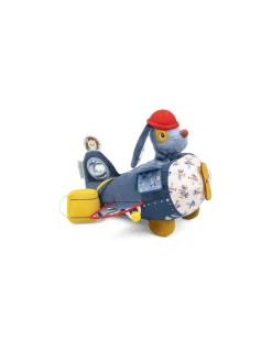Peluche Jules avion d'activités - Lilliputiens