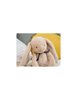 Peluche Lapin Méloé 37 cm beige - Maïlou Tradition