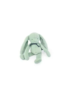 Peluche Lapin Méloé 37 cm vert sauge - Maïlou Tradition