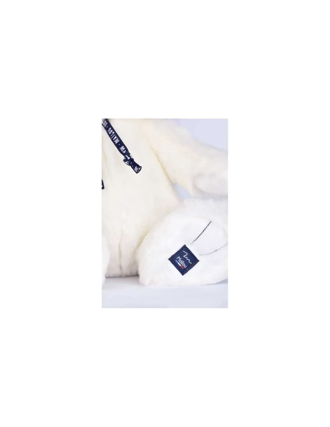 Peluche L'ours Blanc 35 cm - Maïlou Tradition