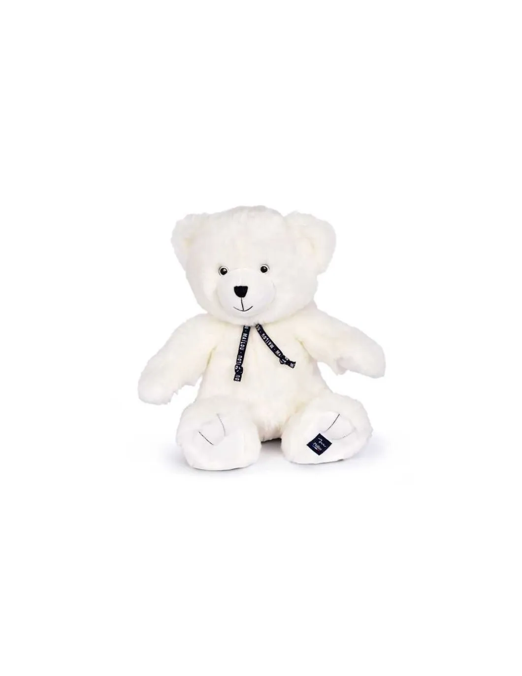 Peluche L'ours Blanc 35 cm - Maïlou Tradition