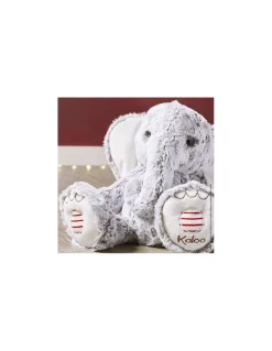 Peluche éléphant Noa 38 cm - Rouge Kaloo