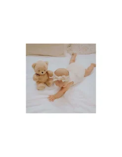 Peluche petit ours beige L'ours français 25 cm