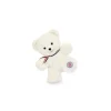 Peluche petit ours blanc L'ours français 25 cm