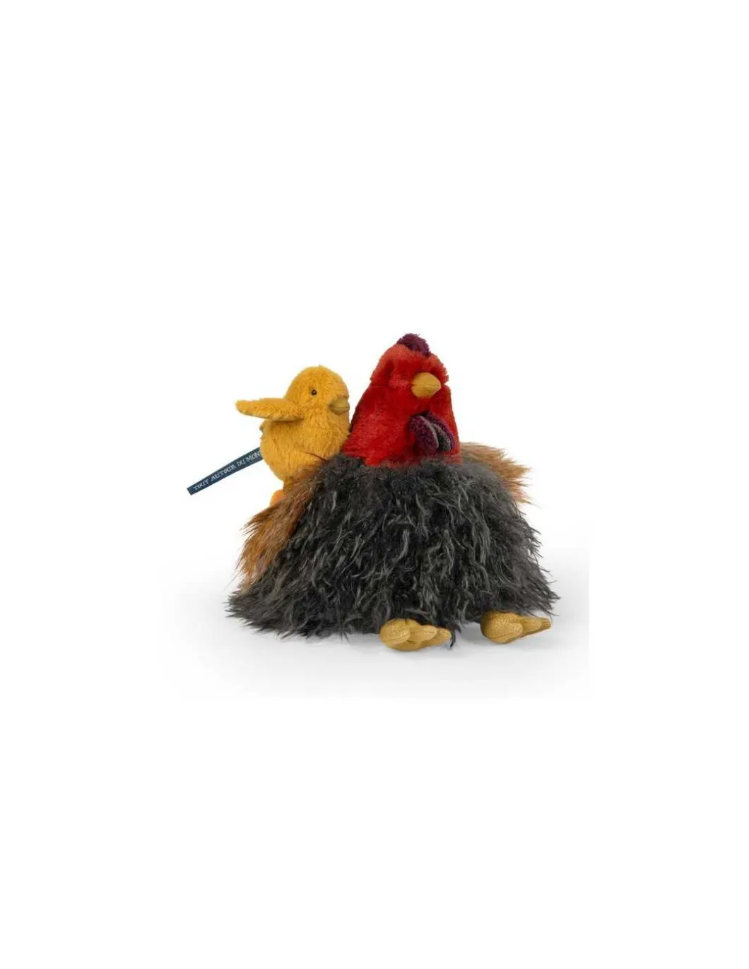 Peluche poule Tout autour du monde - Moulin Roty