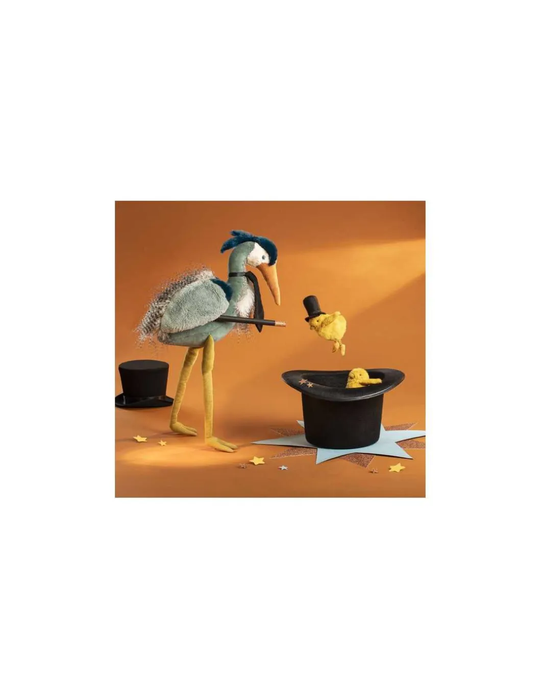 Peluche poussin Tout autour du monde - Moulin Roty