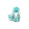 Peluche Toudou le lapin aqua - Les Ptipotos by Déglingos