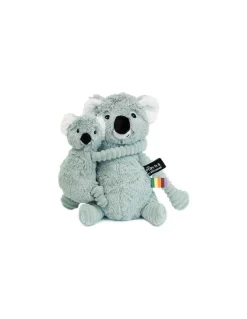 Peluche Trankilou le koala maman et bébé vert menthe - Les Ptipotos by Déglingos