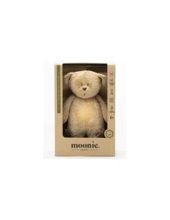 Peluche veilleuse musicale ourson Cappuccino - Moonie