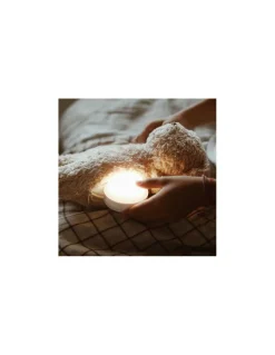 Peluche veilleuse musicale ourson Cappuccino - Moonie