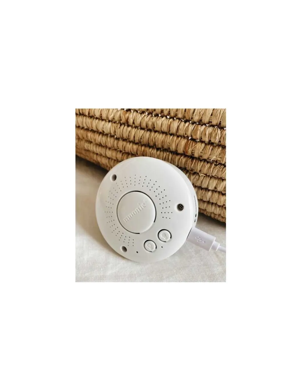 Peluche veilleuse musicale ourson Cappuccino - Moonie