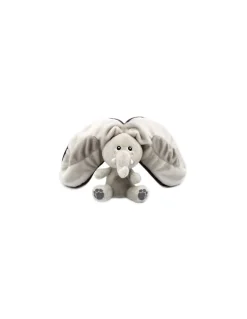 Peluche Velvet l'éléphant aubergine - Flipetz by Déglingos