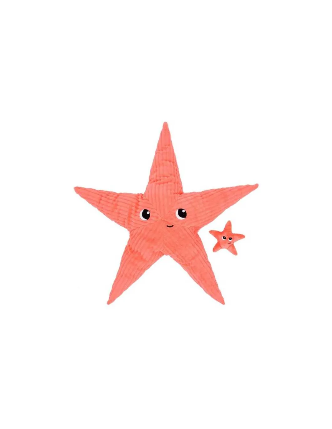 Peluche Wahou l'étoile de mer corail - Les Ptipotos by Déglingos