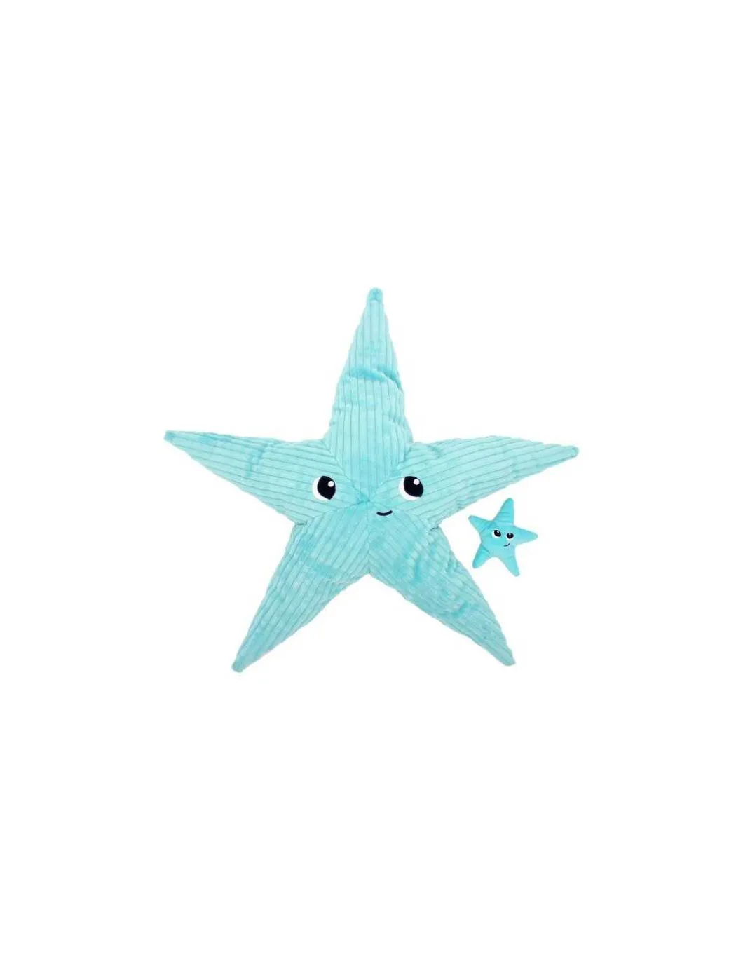 Peluche Wahou l'étoile de mer Aqua - Les Ptipotos by Déglingos