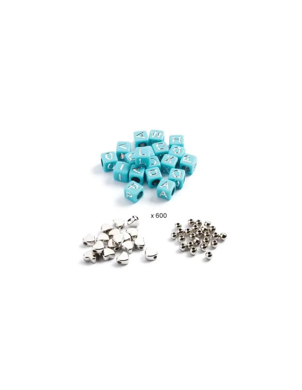Perles alphabet Argent - Djeco