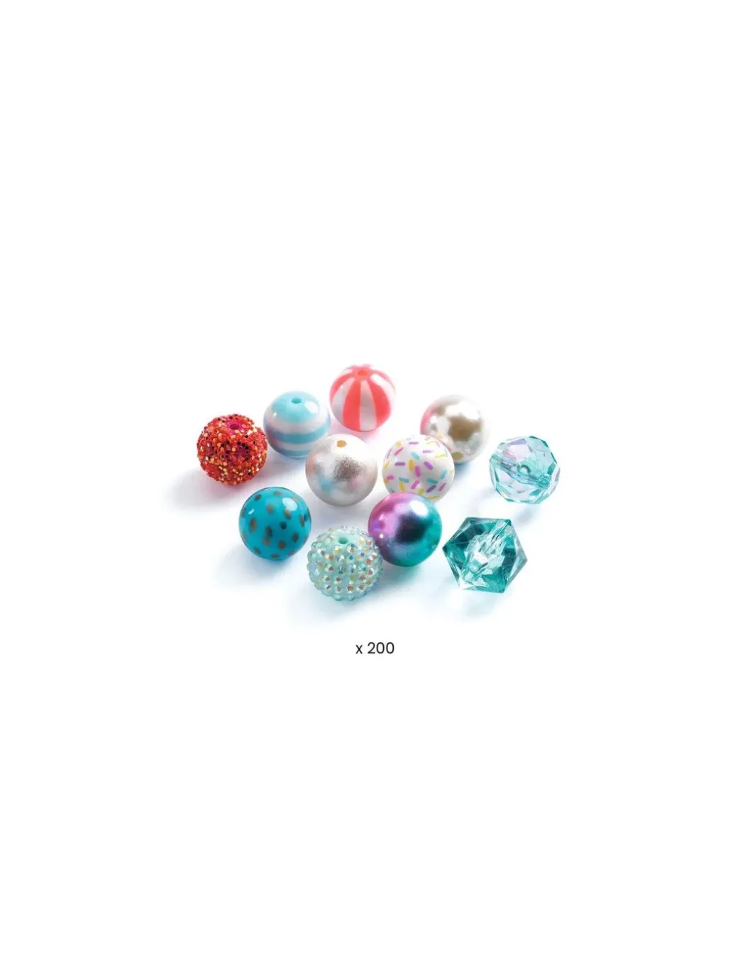 Perles bulles Argent - Djeco