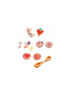 Perles fantaisies coeur - Djeco
