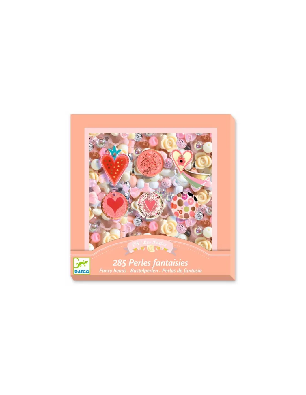 Perles fantaisies coeur - Djeco
