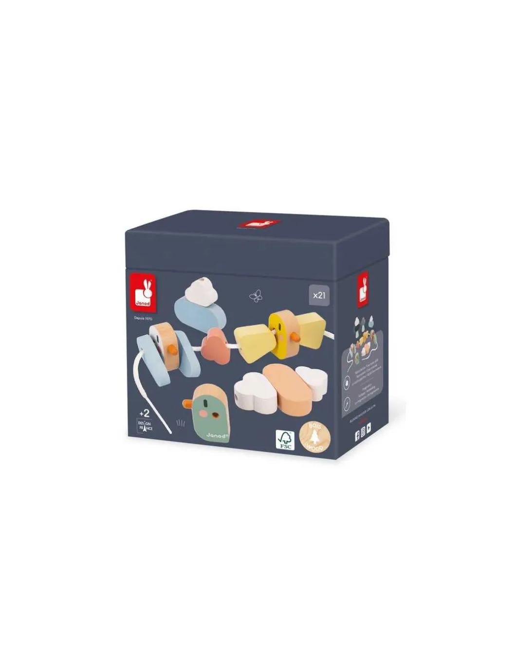 Perles oiseaux Sweet Cocoon - Janod