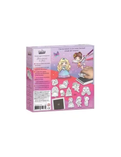 Personnages à tamponner Princesses et Fées - CréaLign'