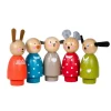 Personnages en bois La Grande Famille - Moulin Roty