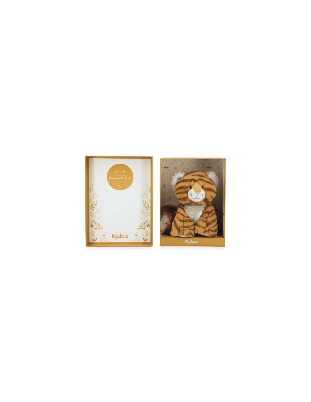 Petit doudou Papaye le tigre 13 cm - Kaloo