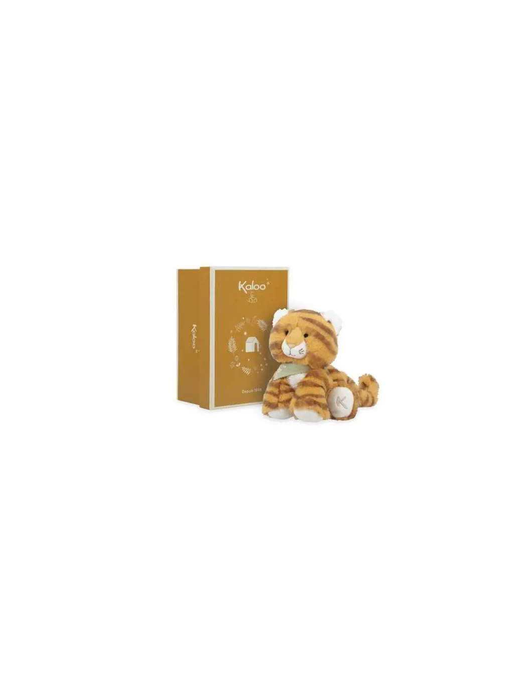 Petit doudou Papaye le tigre 13 cm - Kaloo