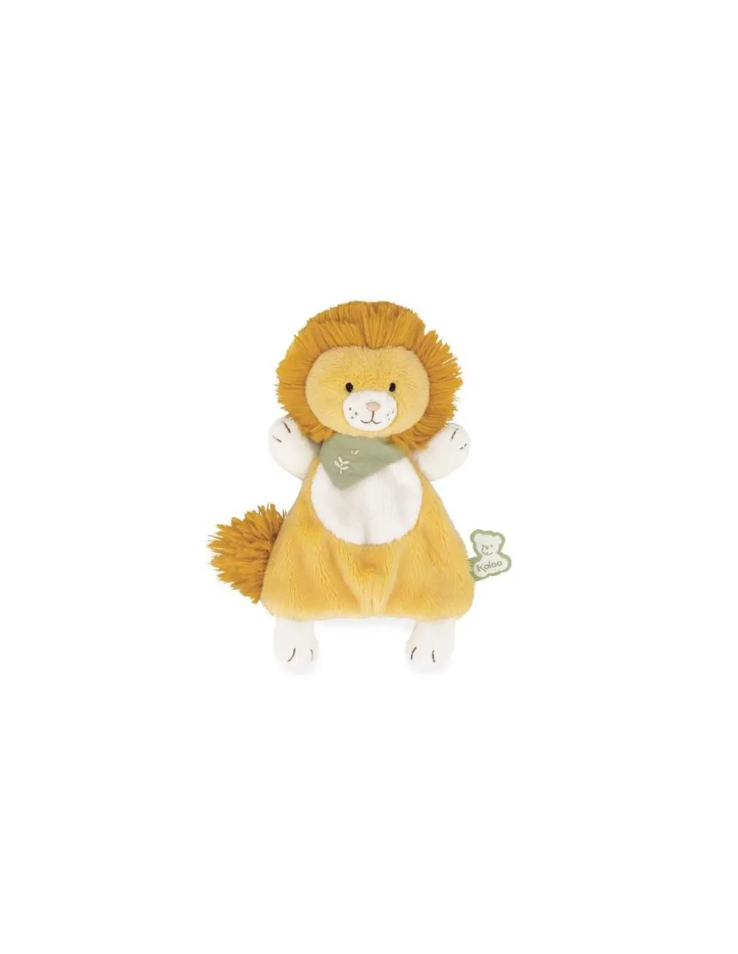 Petit doudou plat Nougat le lion - Kaloo