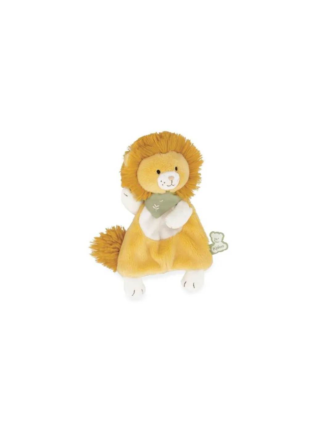 Petit doudou plat Nougat le lion - Kaloo