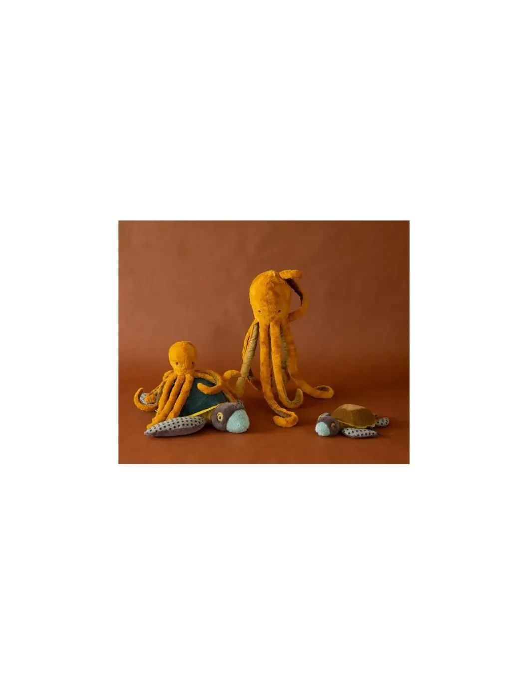 Petit poulpe Tout autour du monde - Moulin Roty