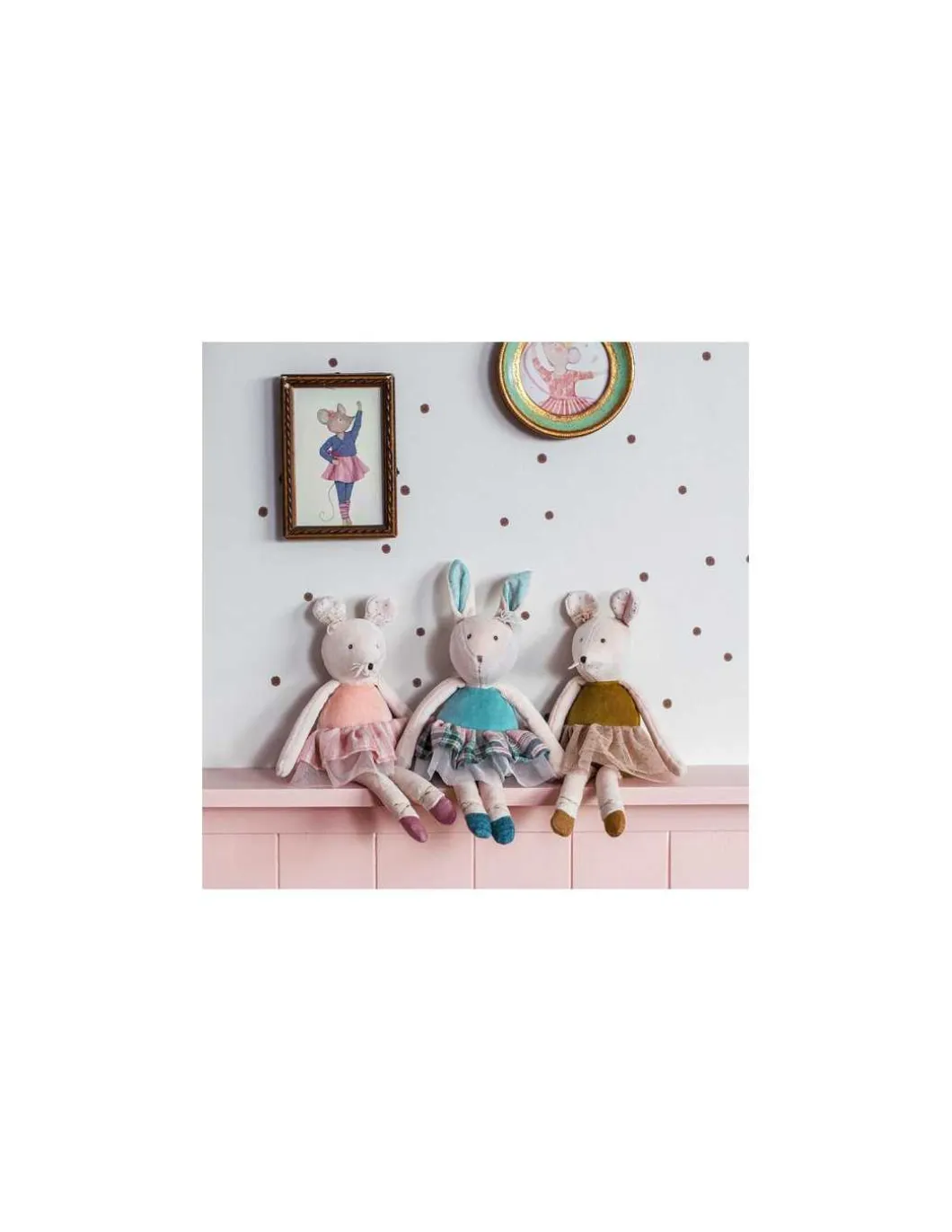 Petite souris or La petite école de danse - Moulin Roty