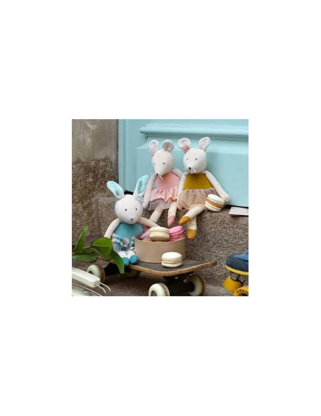 Petite souris rose La petite école de danse - Moulin Roty