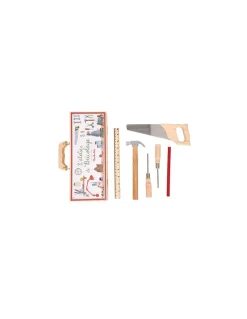 Petite valise bricolage 6 outils - Moulin Roty
