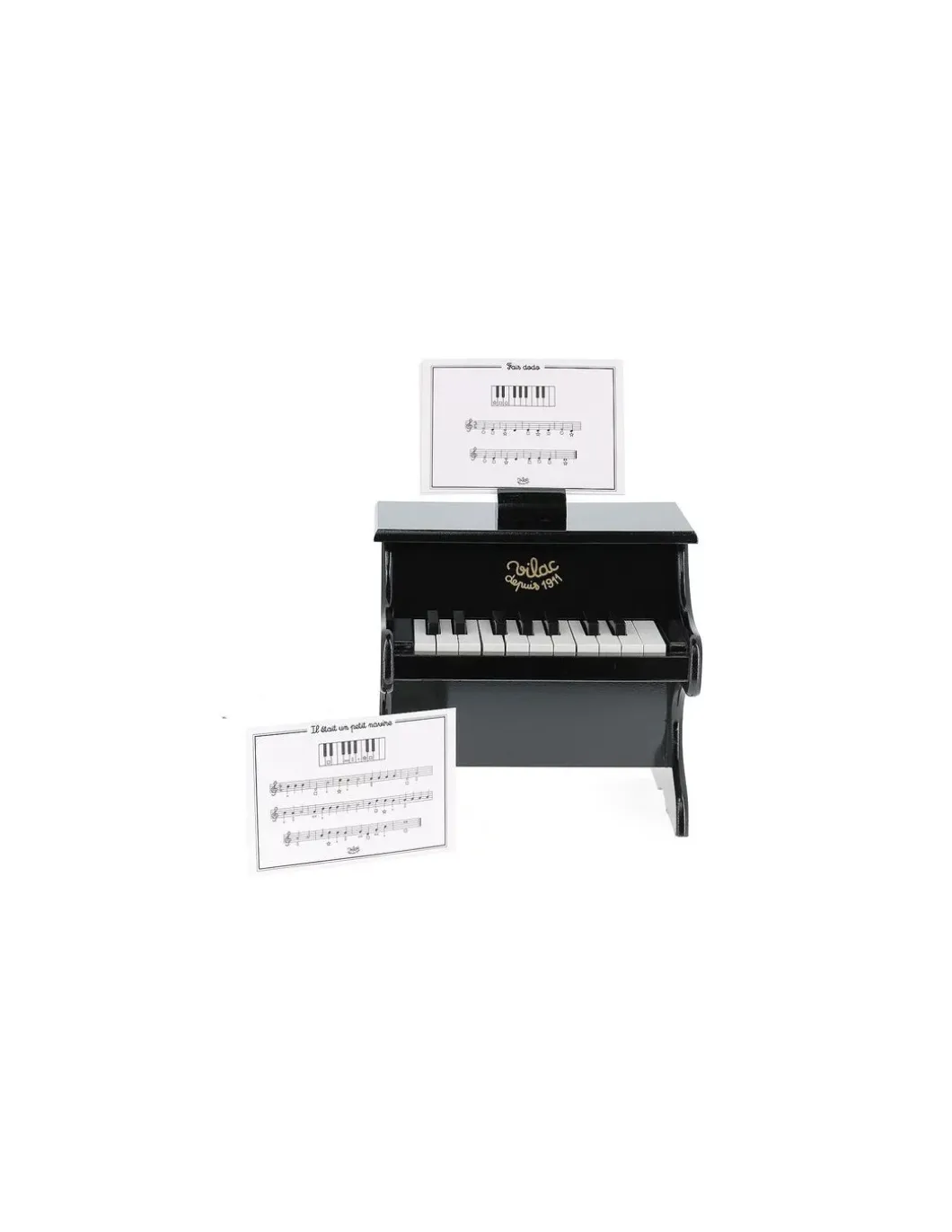 Piano noir - 18 touches - Vilac