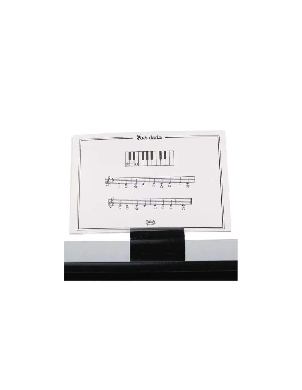 Piano noir - 18 touches - Vilac