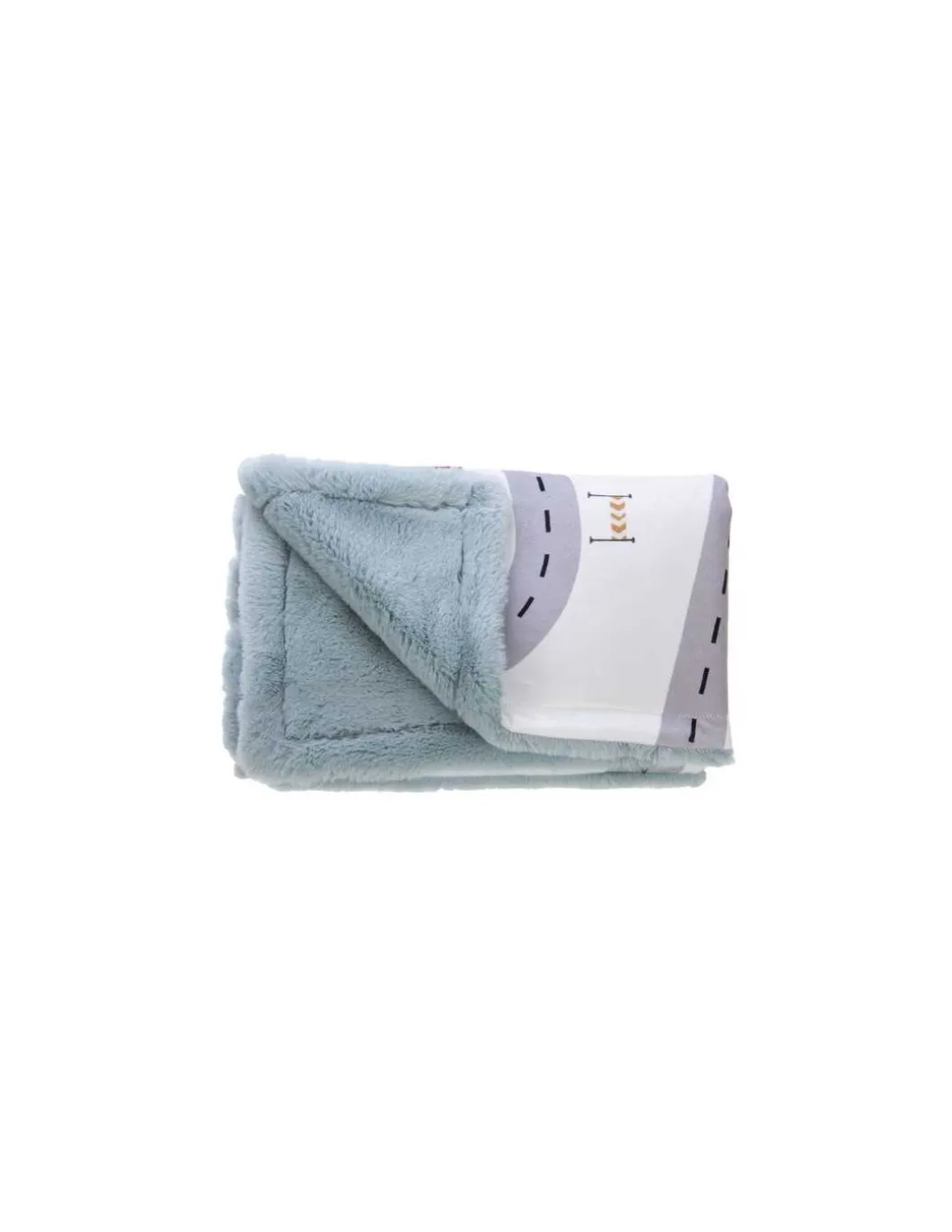 Plaid et tapis de jeu voiture d'Arthur - Amadeus Les Petits