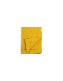 Plaid jaune Puce & Pilou - Moulin Roty
