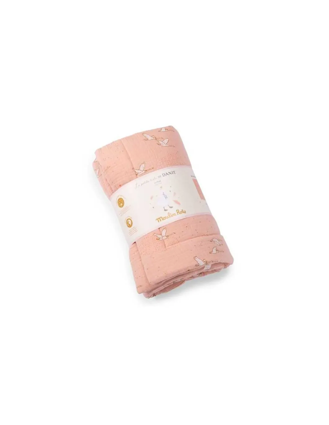 Plaid rose La petite école de danse - Moulin Roty