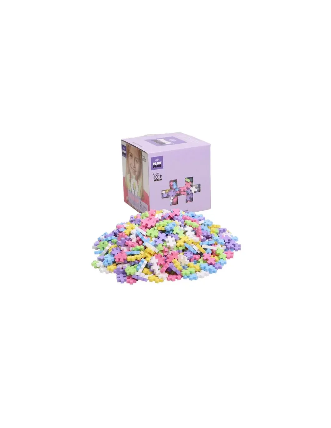 Plus Plus 600 pièces Mini-Pastel - Jeux de construction