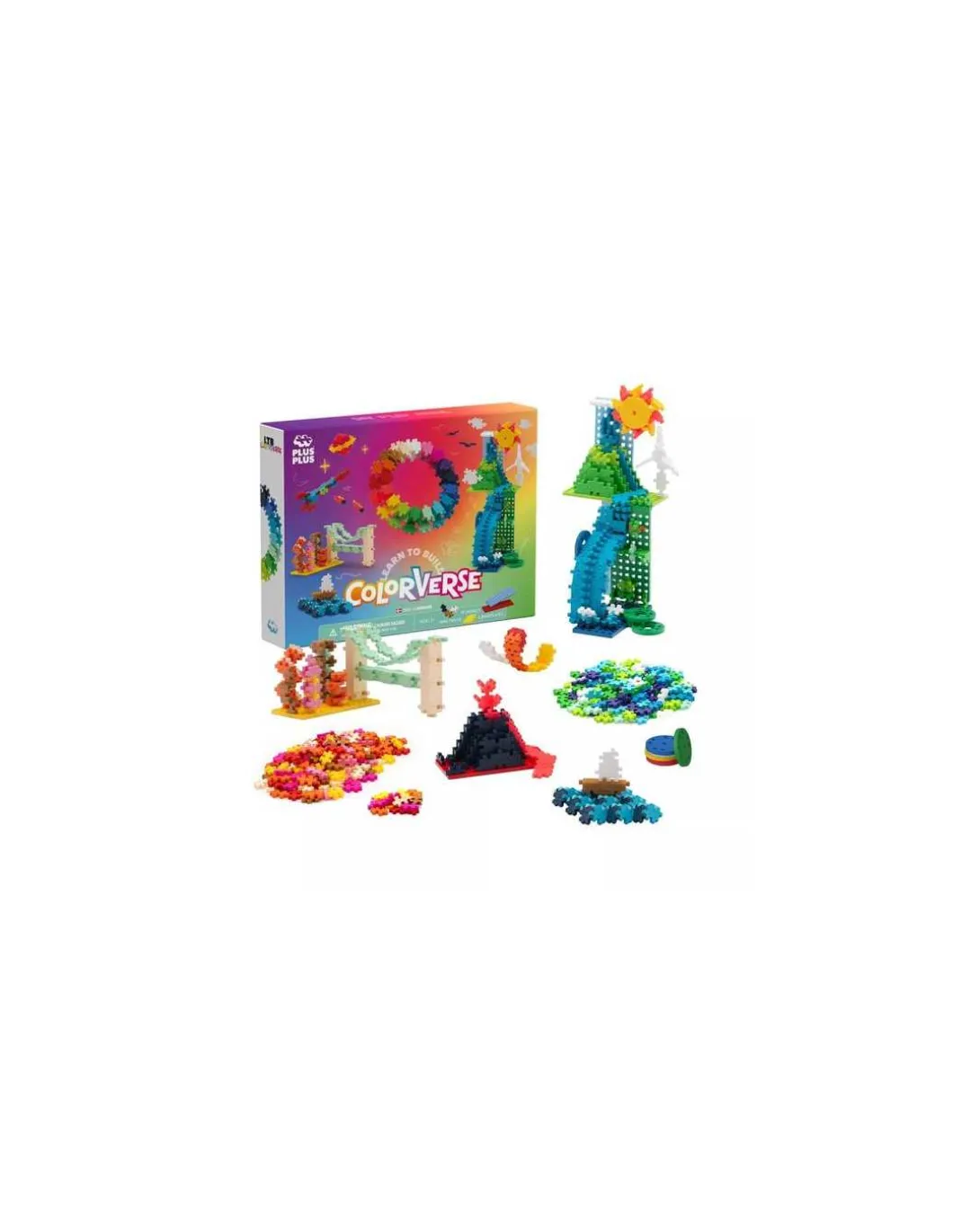 Plus Plus Kit découverte Couleurs 1000 pièces