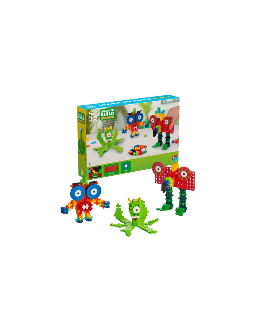 Plus Plus Kit découverte Créatures 240 pièces