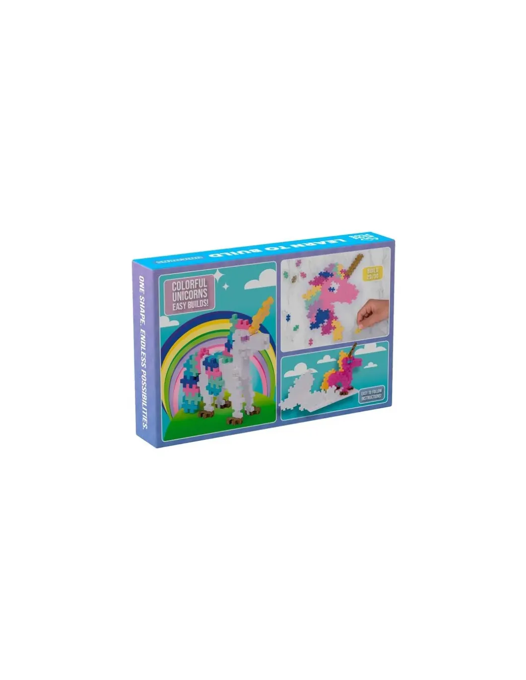 Plus Plus Kit découverte licornes 275 pièces