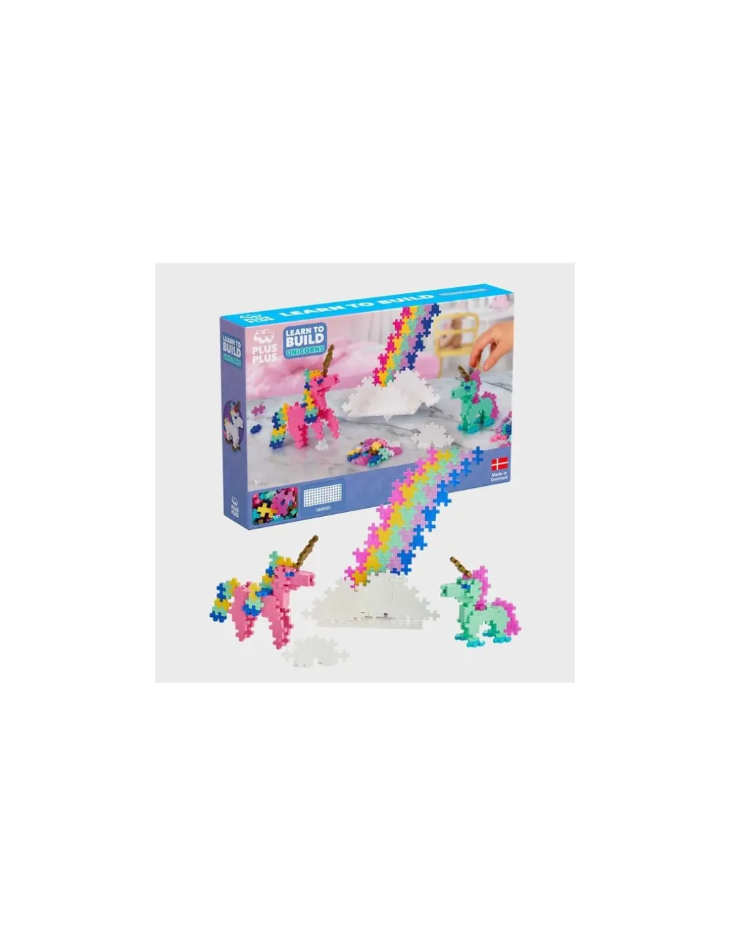 Plus Plus Kit découverte licornes 275 pièces