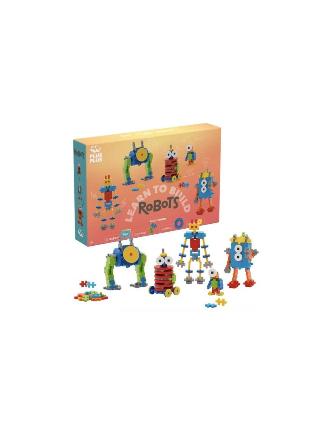 Plus Plus Kit découverte Robots 275 pièces