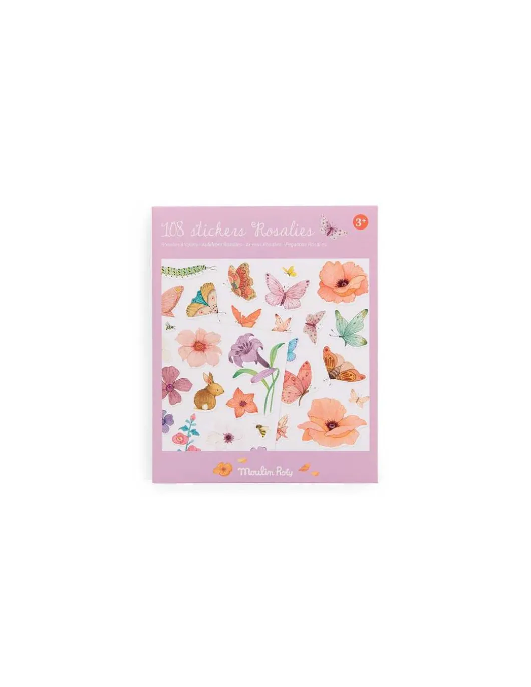 Pochette de 108 stickers Les Rosalies - Moulin Roty