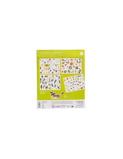 Pochette stickers Le botaniste Le Jardin du Moulin - Moulin Roty